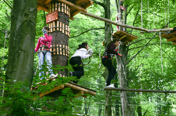 פארק אוונטורה. צילום מתוך: parc-aventura.ro